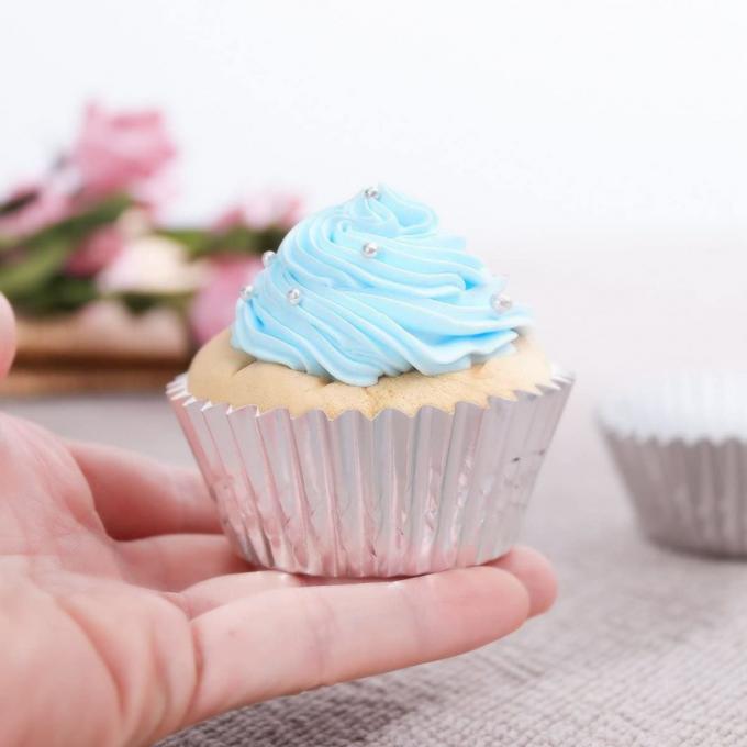 Rk Bakeware China Aluminum Foil Muffin Liner Cupcake Liner Aluminum Foil Paper Baking Cup