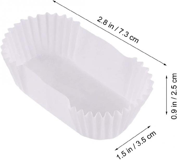 Rk Bakeware China Oval Paper Baking Cup Boat Shaped Cake Cup for Industrial Automatic Lines