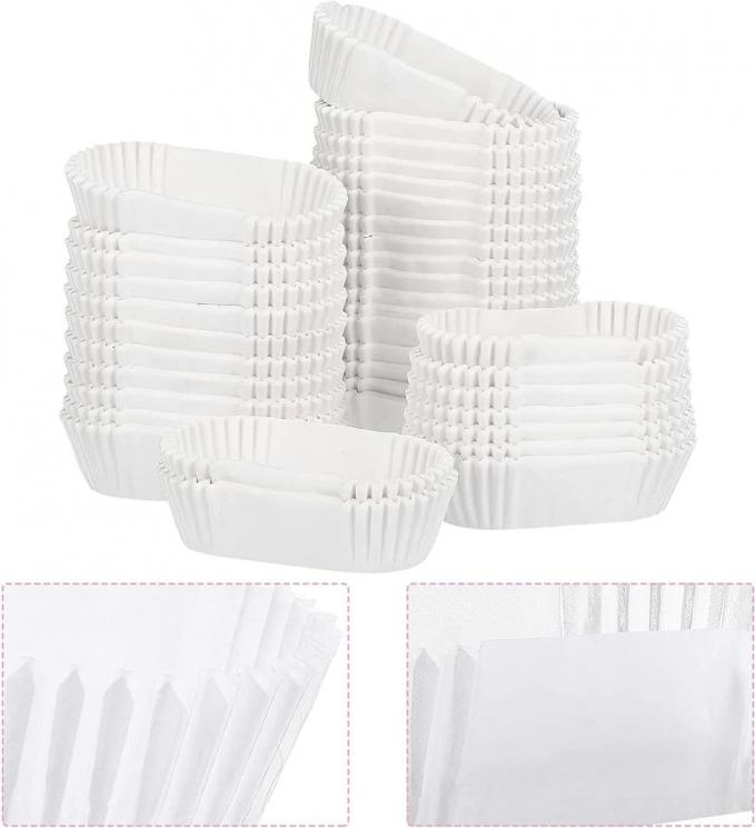 Rk Bakeware China Oval Paper Baking Cup Boat Shaped Cake Cup for Industrial Automatic Lines